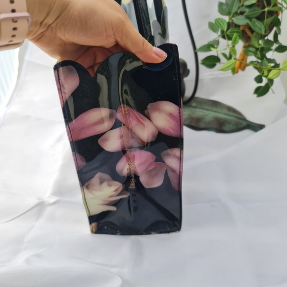 Ted Baker 'Icon Bag' Small Vinyl Shopper Tote - Picture 3 of 4